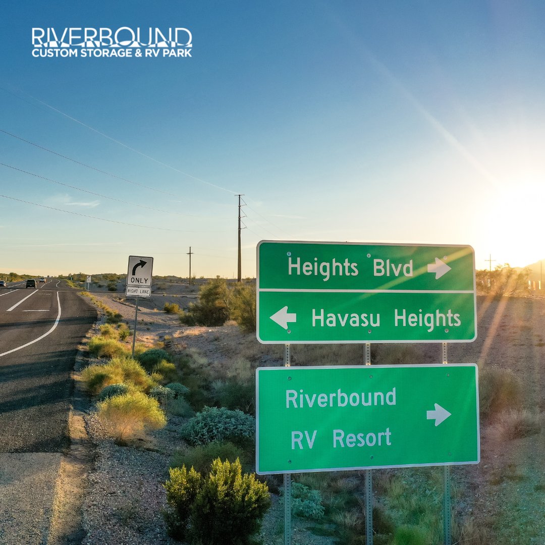 It’s all about location. Riverbound Custom Storage & RV Park is located just 5 minutes north of Lake Havasu City and surrounded by BLM land with easy and immediate access to popular trails that take you directly to the water and beyond. It’s the perfect location to vacay live.