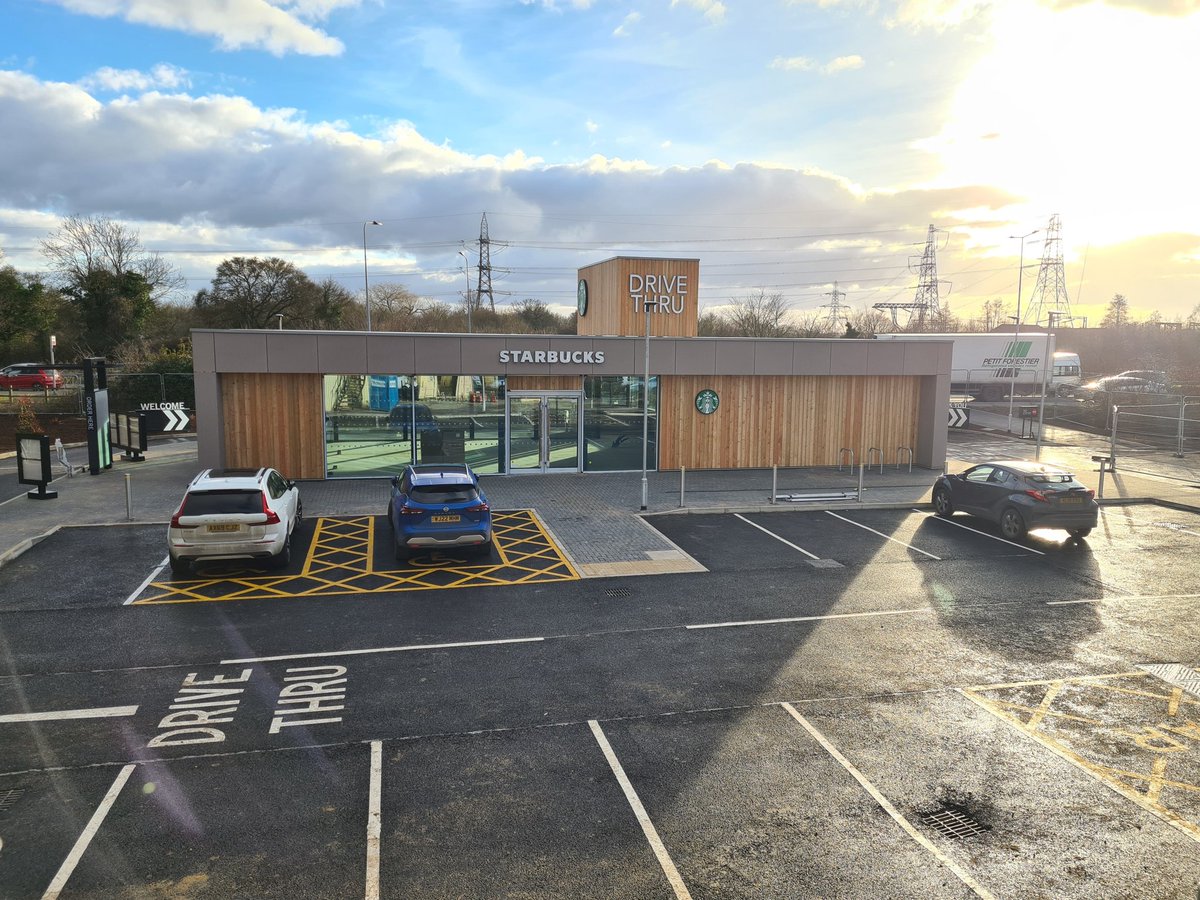 Practical Completion achieved at Starbucks Braintree and building handed over to tenant for fitting out - should be open in early March