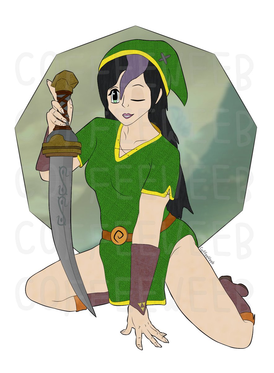 Caffweeb's tweet photo. Part one of a commission for the amazing and lovely Ladydevoir on Tumblr of her OC in a fem-Link inspired Heros Tunic
#art #OC #artists #artistsontwitter #commisionart https://t.co/nXXtbz9HkN