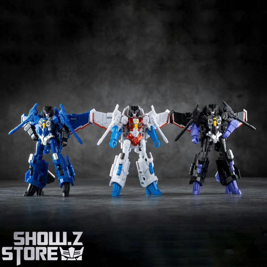 ShowZStore's tweet photo. [Pre-Order] Iron Factory EX-27G Wing Guard Set of 3
Material: ABS
Heights: Unknown
$49.99 Free Shipping
--------
👇links👇
https://t.co/ZYPaKr9gQl

#IronFactory #EX27G #WingGuard #Setof3 #Starscreen #Skywarp
#actionfigure #transformer #modelkit #showzstore #Showzdailyreport https://t.co/9fSTFV6f69