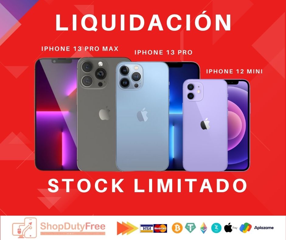 shopdutyfree_es's tweet photo. ‼️Liquidación‼️No te pierdas las últimas unidades disponibles de
🚀iPhone 13 Pro Max, iPhone 13 Pro y iPhone 12 mini a un precio espectacular.🤑
🚩Stock limitado🚩
🎯Compra ya al mejor precio de España🇪🇸
#iphone13pro #iphone13promax #shopdutyfree #ofertaapple #apple https://t.co/AFiXUmV6fK