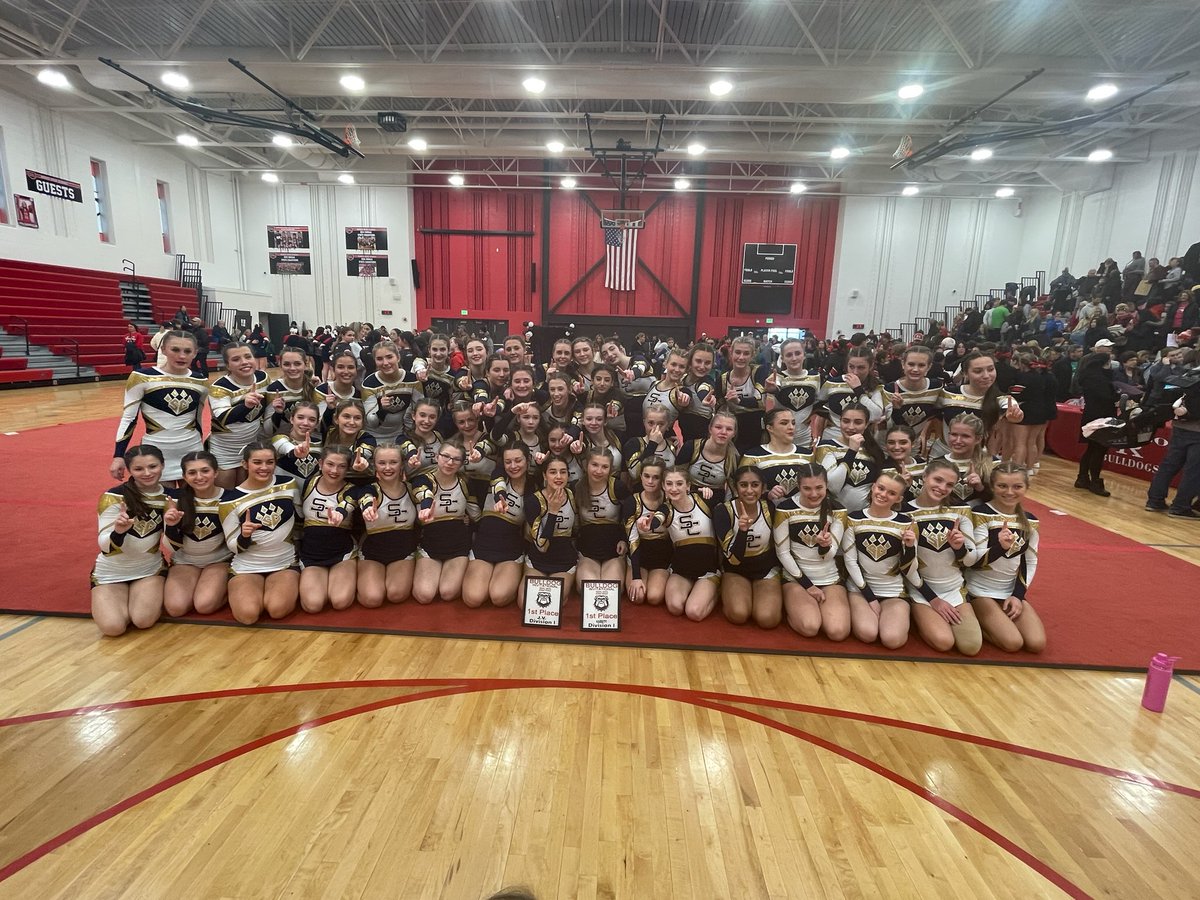 Cheer champs x3 at various invitationals this weekend! #RCSpride