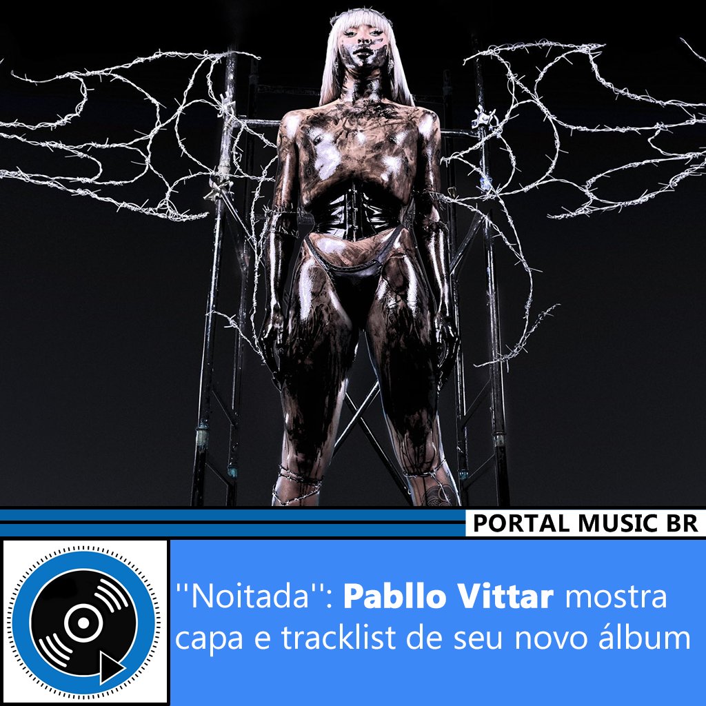 pmusicbrasil's tweet photo. ''Noitada'': Pabllo Vittar mostra capa e tracklist de seu novo álbum: https://t.co/7dQmHPXkI2 https://t.co/XBLU2ezf9H