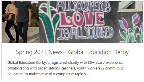 Spring newsletter just published. Includes: 

- What we have been up to
- How can we help your school or organisation on your learning journey?
- Diary Dates – including a free Intergen Webinar
- Recommended Resources

bit.ly/3XPVZzQ