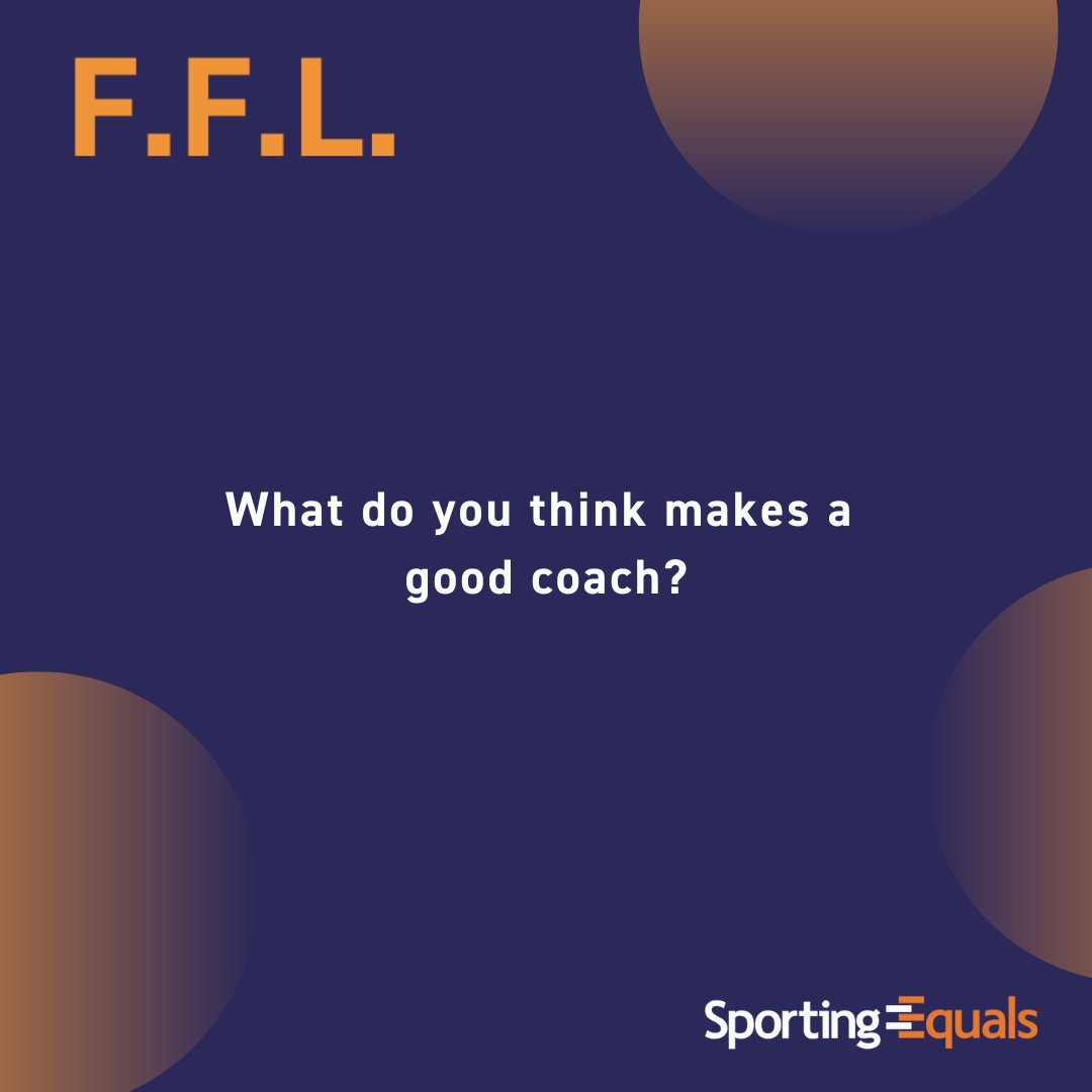 sportffl's tweet photo. Here are a few quotes from our Future Female Leaders 🙋‍♀️ on what they think makes a good coach.

Leave a comment below ⬇️ and let us know what you think makes a good coach ❓
#SEFFL #SportingEquals #FemaleCoaching https://t.co/OHPboq4Vu9