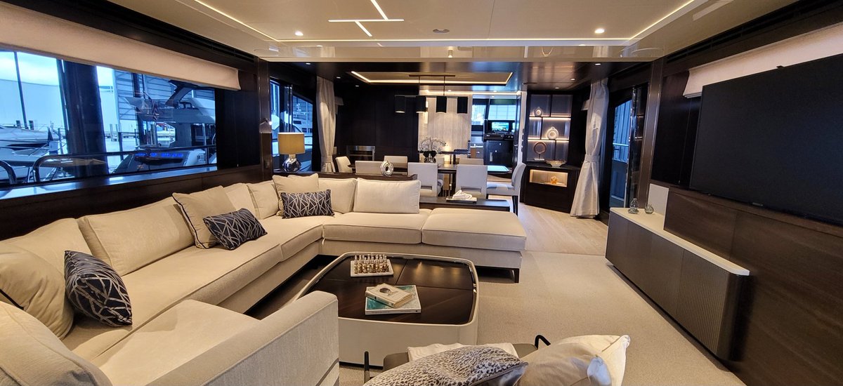 SunseekerSales's tweet photo. Its all in the detail, feeling like home! Available 2023 88 Yacht. https://t.co/66cticTMfC