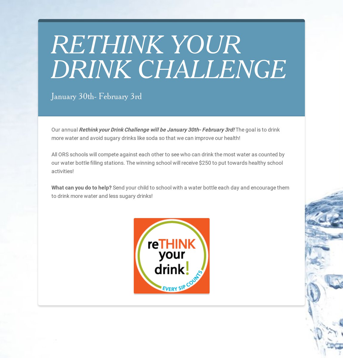 ORS Coordinated School Health tweet media