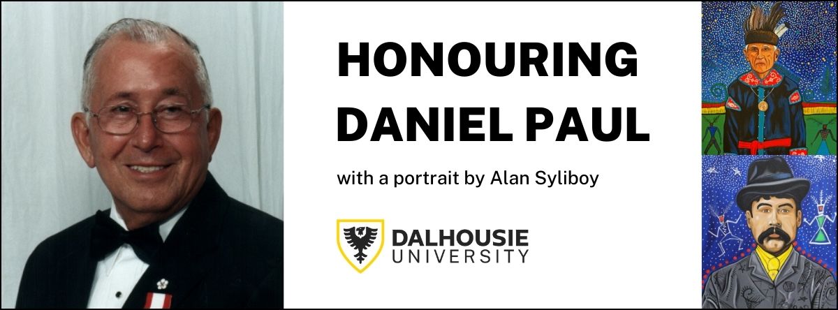 Dal_Alumni's tweet photo. @DAL_FASS and @Dal_History have commissioned a portrait of Mi'kmaq elder, historian and activist Daniel Paul by artist @AlanSyliboy to be displayed at @DalhousieU to honour his legacy.
Learn more and support the project at:
https://t.co/osfhkPMTgn
#dalalumni #dalpride https://t.co/Y0GfPZHJCV