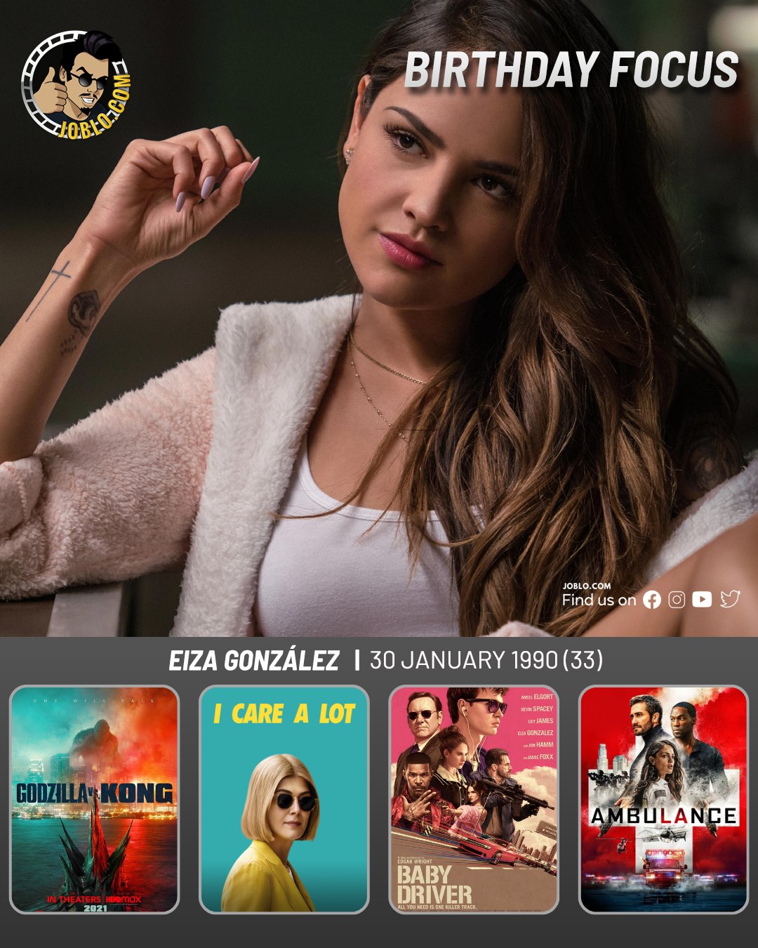 Happy birthday Eiza González!  