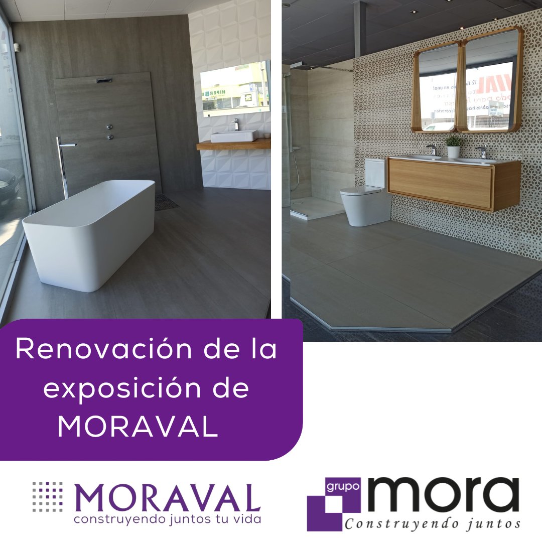 🟪 Moraval empresa de Grupo Mora ha renovado su exposición de productos para tu casa, ven a visitarla y nos cuentas qué te ha parecido.

👉grupomora.com
............ 

#materialdeobra #construccion #almacendehierros #proyectos #inmobiliaria #aceros