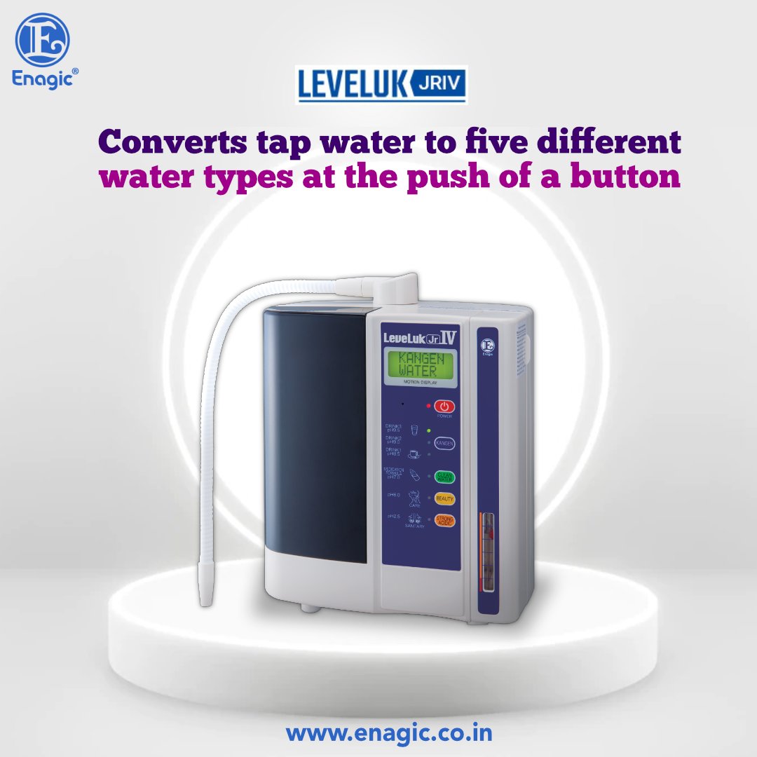 EnagicIndia1's tweet photo. Just a touch of a button, you can have access to any of the 4 drinks of water you choose. #touchofawater 
.
#levelukjriv #jriv #healthylifestyle #KangenWater #energysaver #enagickangenwater #TrueHealth #changeyourwater #waterioniser #aroundtheglobe #EnagicIndia https://t.co/7IbT8N1M2M