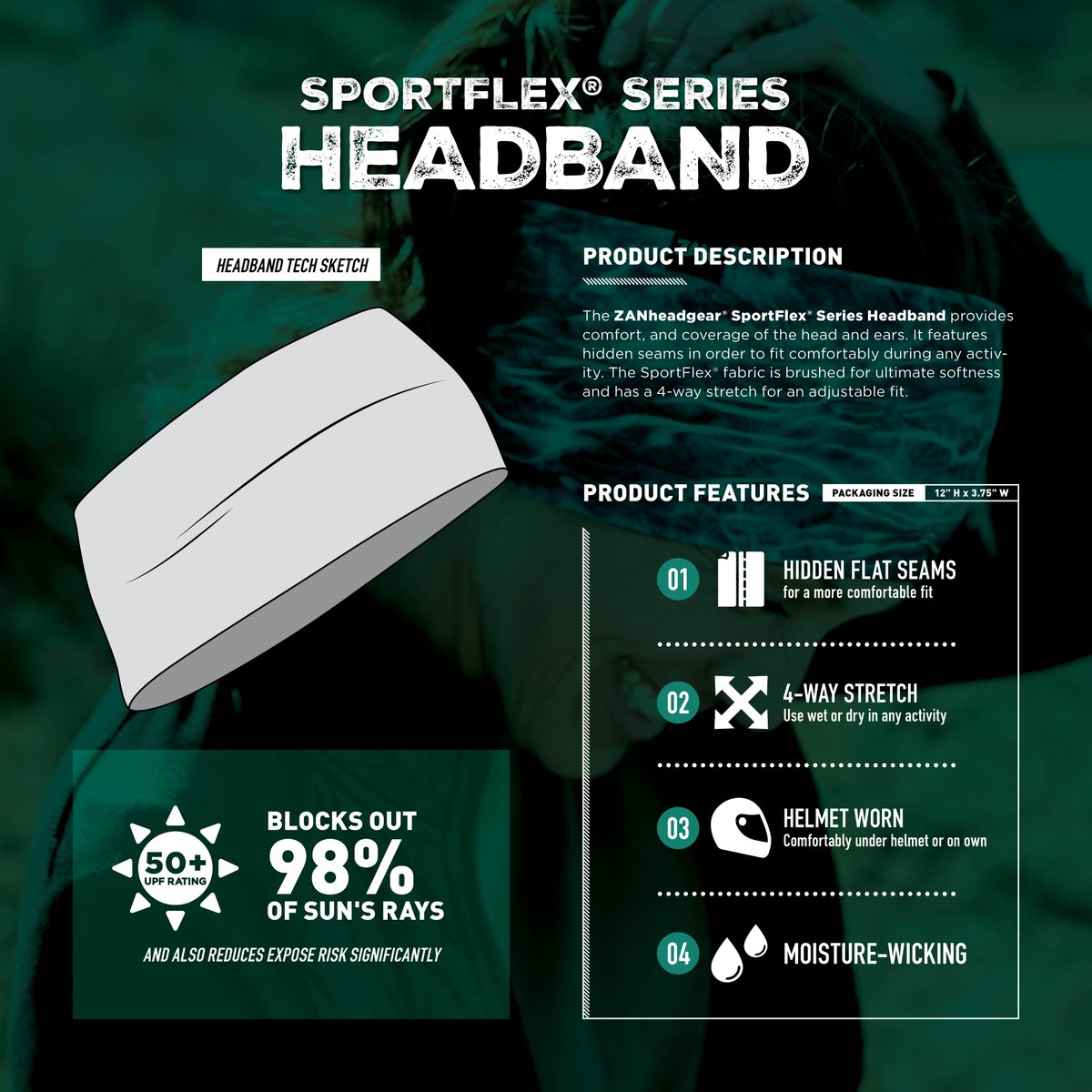 ZANheadgear's tweet photo. To start off this week let us introduce you to our ZANheadgear® SportFlex® Series Headband in Red Paisley. With 50+ UPF rated protection, moisture-wicking material, and hidden flat seams to allow for a more comfortable fit, this headband is the next addition to your wardrobe. https://t.co/ZSUNXUqUqv