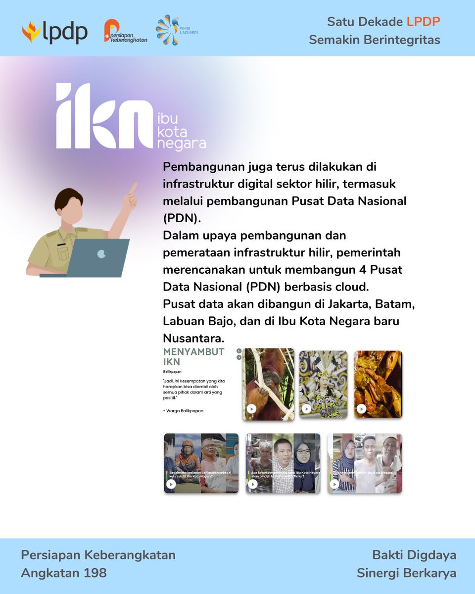 yoyogy3's tweet photo. Yuk simak postingan ini.

"Bakti Digdaya, Sinergi Berkarya"

@LPDP_RI 
@LAZUARDI_PK198 
#DiriUntukNegeri
#Lazuardi
#PK198
#SDMUnggulIndonesiaMaju
#AkuPastiMengabdi https://t.co/glwMRZD45C