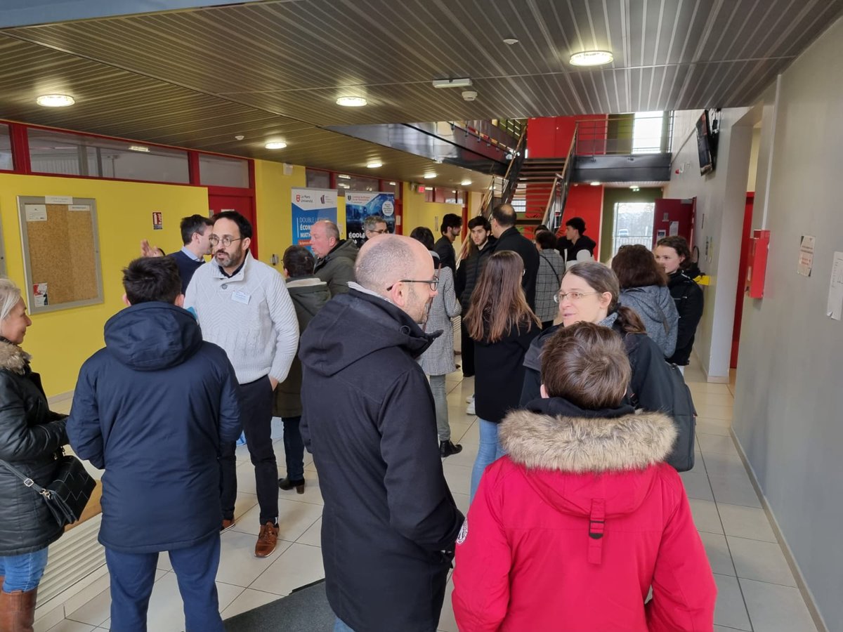 #journeeportesouvertes
Vous êtes venus nombreux sur nos 2 campus ce samedi <a href="/ofcourselemans/">Of course Le Mans</a> @lavalagglo 
C'est toujours un plaisir d'échanger et de coconstruire vos projets !
🙏 Merci à nos équipes et à nos étudiants