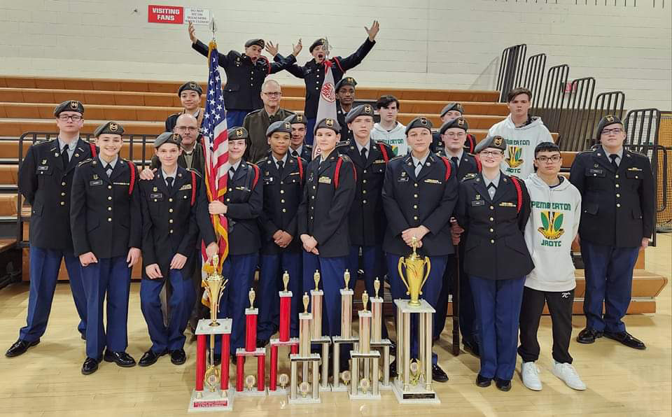 Congratulations to the PTHS JROTC for winning FIRST PLACE OVERALL in the South Jersey League Winter Classic this weekend!
They also placed Third Overall in the Delsea Invitational!
PEMBERTON PRIDE!