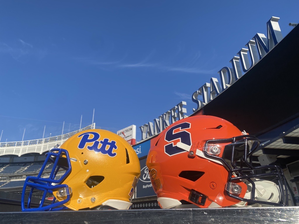 yankeestadium's tweet photo. 🚨Just announced!🚨 Pitt at Syracuse 2023 to be Played at Yankee Stadium on November 11th.
Game will mark the 100th Anniversary of the First College Football Game at Yankee Stadium - Pitt vs. Syracuse on October 20, 1923. https://t.co/x7DIEjMUxD