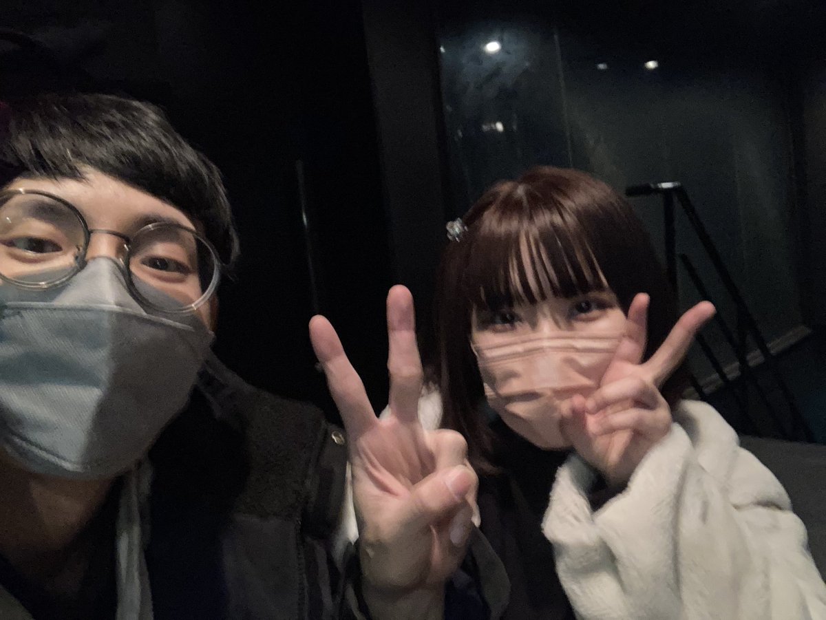 kbさんとツーショとれなかった、🍜さん
フリ素か知らないですけど載せちゃいますね✌🏻