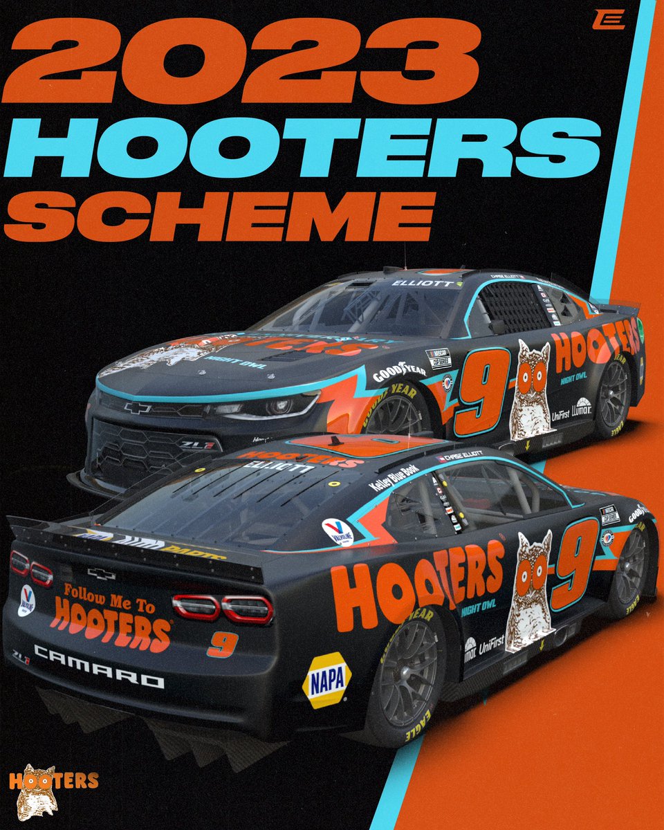 chaseelliott's tweet image. The Night Owl is back! 🦉

#di9 #hooters