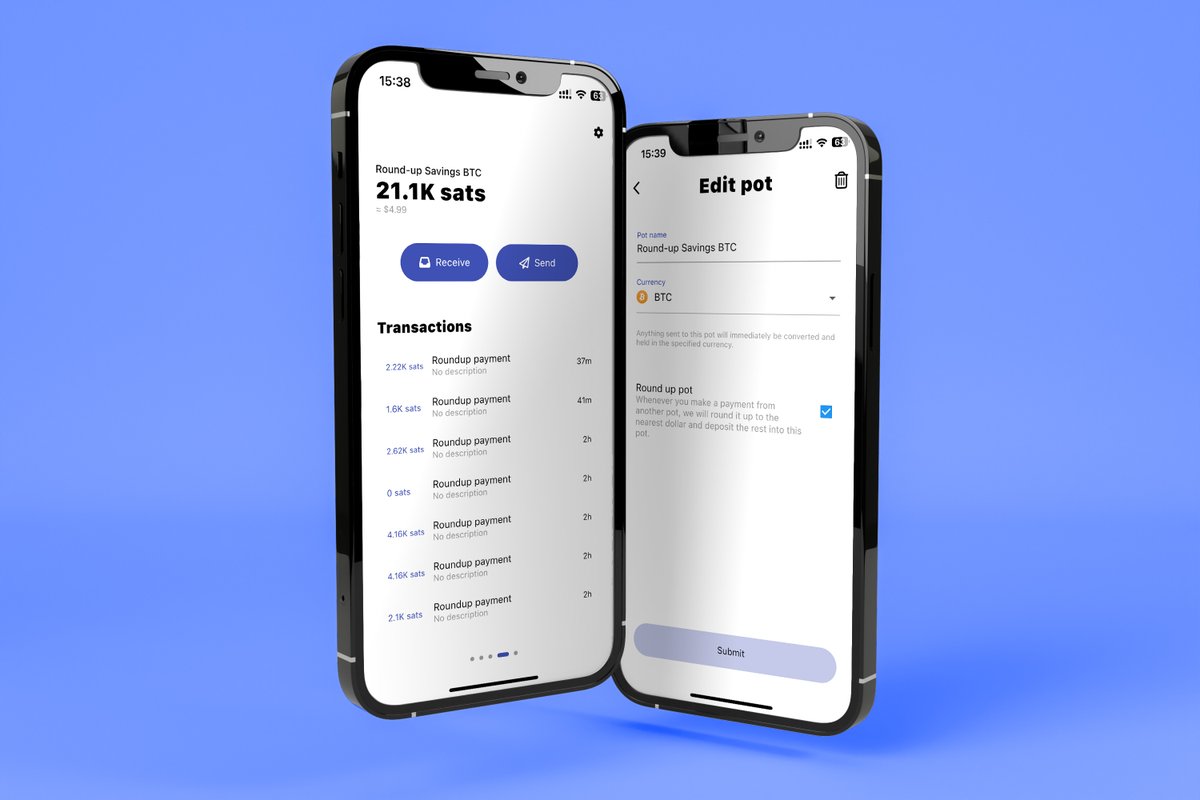 sudonym_app's tweet image. New Feature Alert: Round-up Savings!

Stack Sats Whilst Spending!

Download the beta app:
App Store:testflight.apple.com/join/0iNabINA