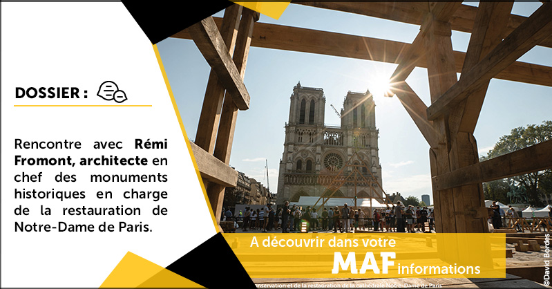 MAFassurances's tweet photo. 👷📐La MAF a eu le plaisir d’interviewer Rémi Fromont, architecte en chef des monuments historiques chez Covalence, et coresponsable de la restauration de @notredameparis. Découvrez notre échange⤵️
https://t.co/xRQ7WGAVtJ

#teamarchi #archimaf #architecte https://t.co/S3wEYYQ2T2