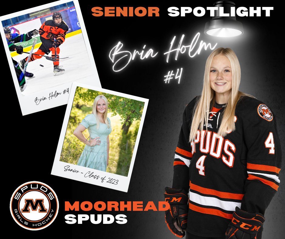 MoorheadSpudsG1's tweet photo. SENIOR SPOTLIGHT ⭐️⭐️⭐️
BRIA HOLM-F #4 https://t.co/6G6X54DO7q
