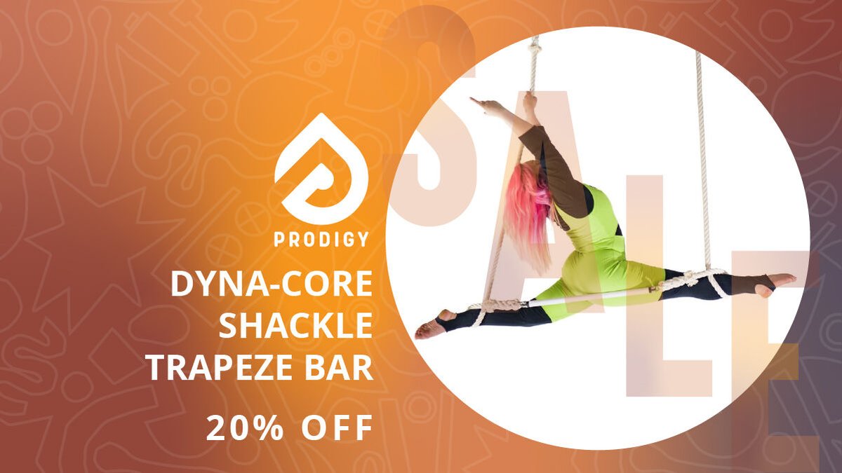 Get 20% off the Prodigy Dyna-Core Shackle Trapeze in our Winter #Sale 

A great-looking entry level trapeze, available in both black or white versions.

bit.ly/3kxfluQ