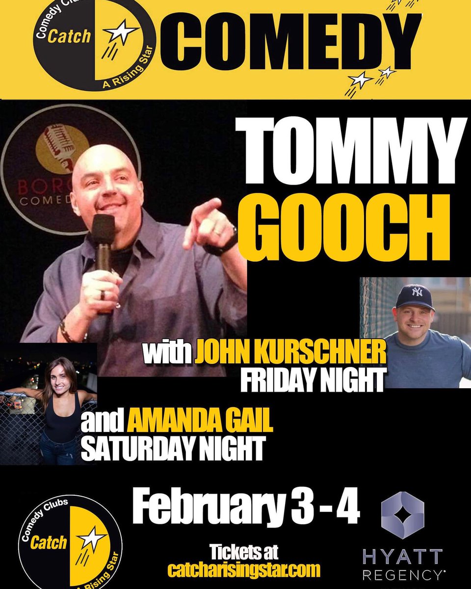 gooch_tommy's tweet photo. This Weekend! Feb 3-4! @CatchNewJersey #gettix
https://t.co/myOOEYKqMA https://t.co/6WFJLF2b6U