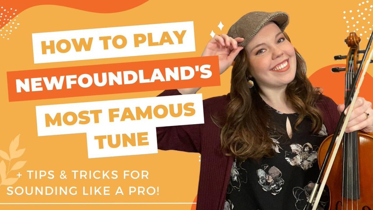 New video alert! Can you guess the tune?

youtu.be/PByxlvPNfI4

#tutorial #fiddle #newfoundland #explorenl #violinlesson
