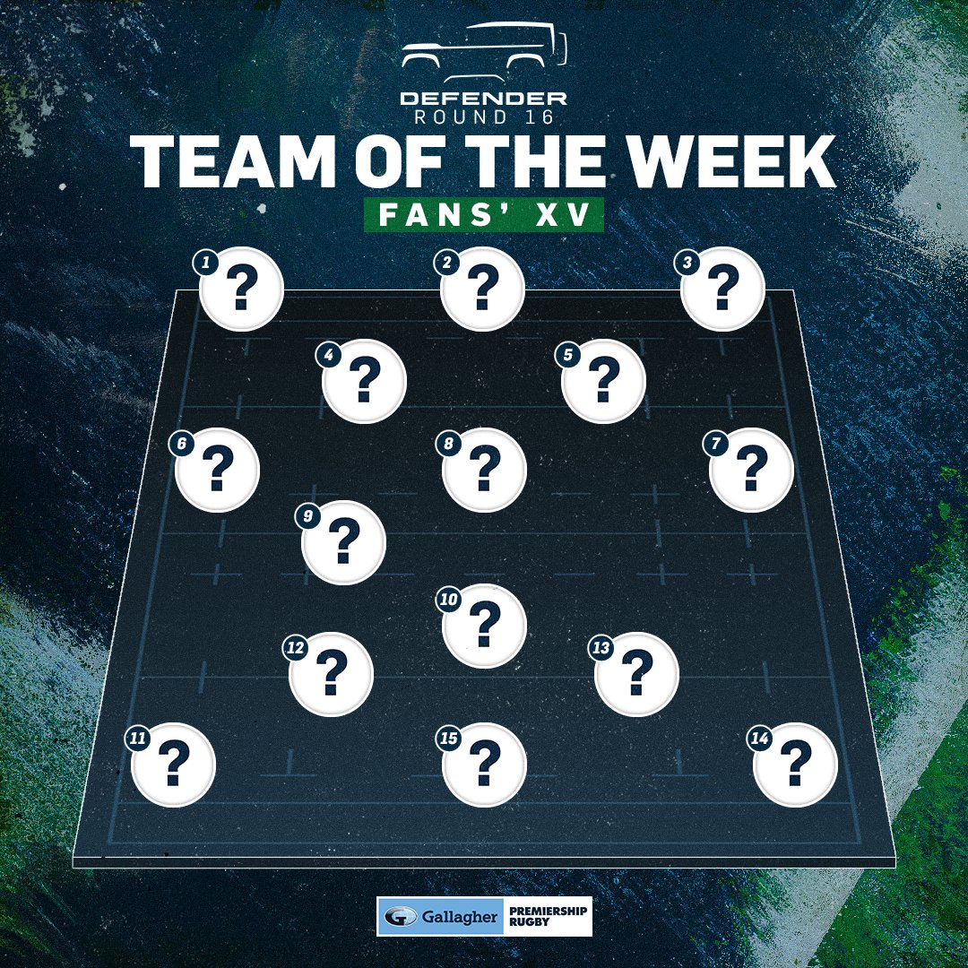 Top story: @premrugby: 'Get your votes in 🏉

It's time to pick your @LandRover_UK Fans' XV from Round 16 ⤵️

#LandRoverRugby #LRFansXV #GallagherPrem ' , see more tweetedtimes.com/v/23607?s=tnp