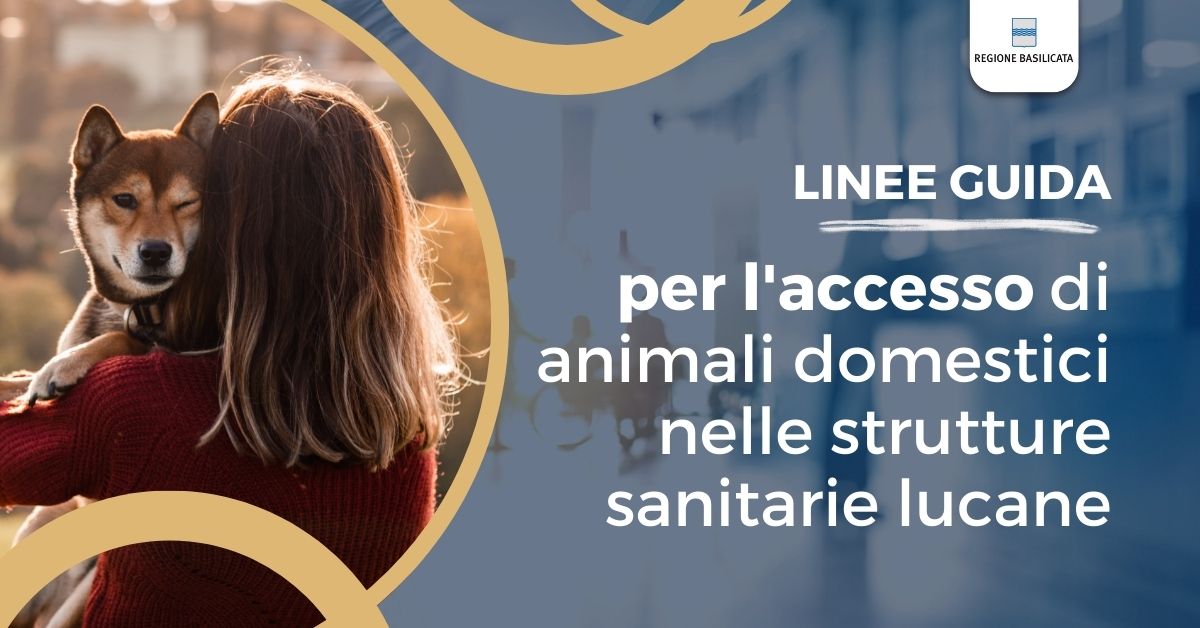 regbasilicata's tweet photo. Disciplinato l'accesso degli animali domestici nelle strutture sanitarie regionali per garantire risposte integrate ai bisogni del malato.
Leggi di più > https://t.co/q8rqolCwti
#petterapy #sanitapubblica #sanitalucana #Basilicata https://t.co/O1ABuR86lz