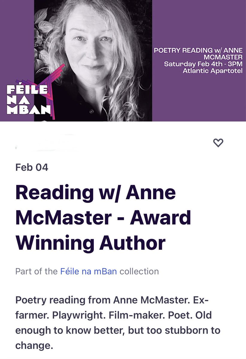 Rosehill_girl's tweet photo. What craic to be taking part in the very first Féile na mBan - a weekend of women-led artistry discussion and celebration in Bundoran Co. Donegal over the February Bank Holiday Weekend (Feb 3-6th 2023). Click on this link for all activities and events! https://t.co/FlBLVIzptf https://t.co/7ej5WXaTY1