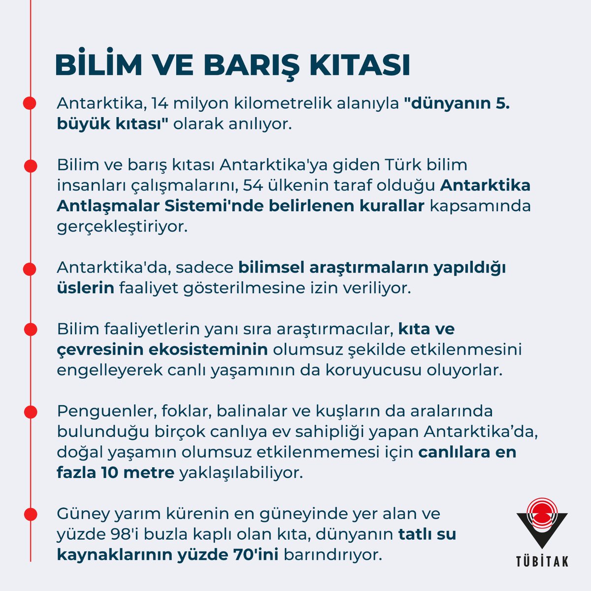 Beyaz Kıta Antarktika'ya 7⃣'nci Sefer! ❄️

Türk bilim insanları, 7’nci Ulusal Antarktika Bilim Seferi kapsamında, dünyanın kara kutusu Antarktika’yı keşfetmek üzere yola çıktılar.🐧🏔️

📍<a href="/TUBITAK_MAM/">TÜBİTAK MAM</a> KARE

tubitak.gov.tr/tr/haber/7-ulu…