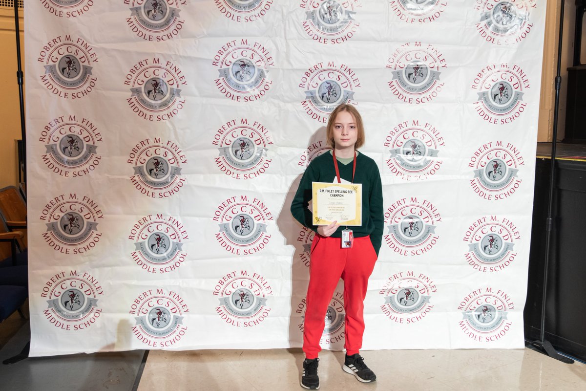 On January 27th, FMS held a school-wide Spelling Bee organized by Ms. Carfora and Mr. Flashner, with the support of Ms. Schaefer. Congratulations to our 1st Place Winner, Cayde C. and our runner up, Derek C.! #GCProud #GCPride #schoolspellingbee @glencoveschools @gcsd_english