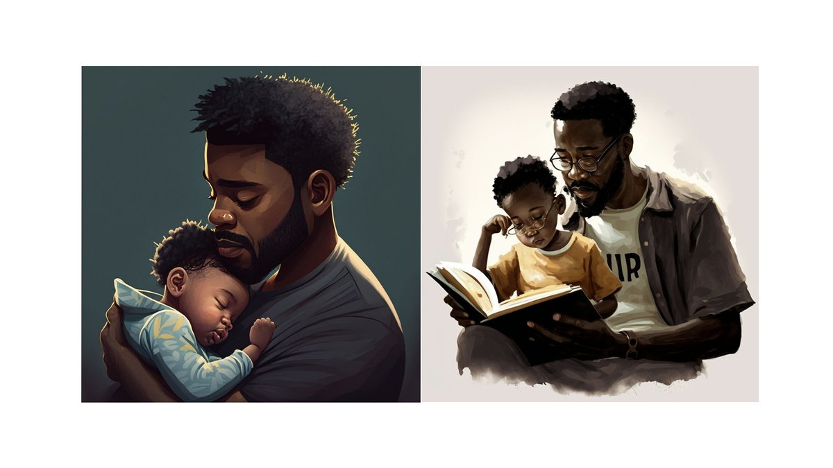 NYCDadsGroup's tweet photo. Is AI-Generated Art Biased Against Fathers of Color? https://t.co/KVMS3SchJJ by @fatherhoodforty #CityDads #dadlife #parenting #BlackHistoryMonth #AI https://t.co/KMufgwUvhJ