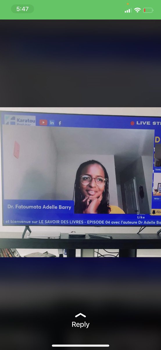 Discussion sur mon premier livre 📖 "en attendant minuit " hier avec <a href="/KaratouPostBac/">Karatou Post bac</a>. #Replay du Live
youtube.com/watch?v=h2xWtf… #Livres #LitteratureNigérienne #LittératureAfricaine