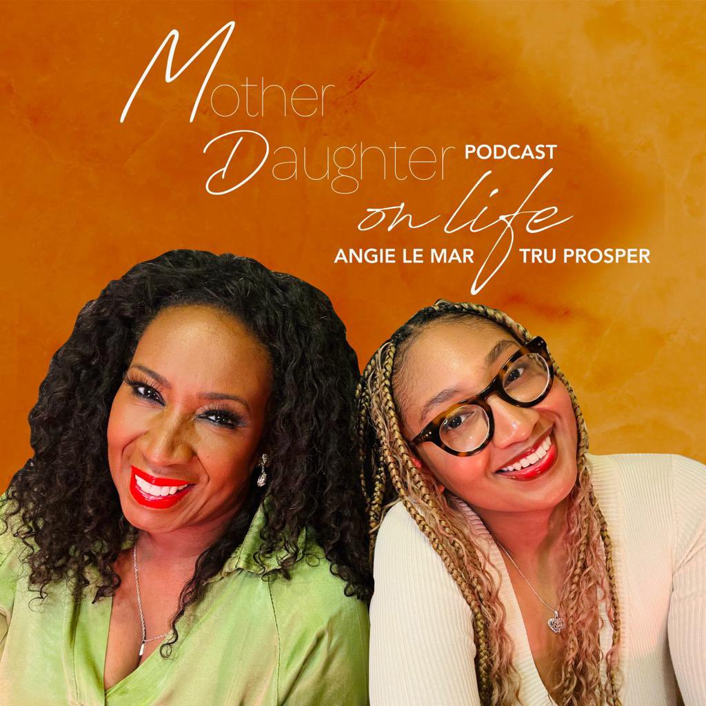 angielemar's tweet photo. New Podcast ❤️ Mother and Daughter on Life. Lots to share 😁 https://t.co/qNZkA5Syk4