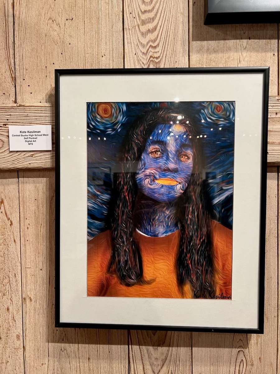 Check out the fantastic work Abby R. and Kate K. Ss <a href="/CBSDart/">Cҽɳƚɾαʅ Bυƈƙʂ Aɾƚ</a> <a href="/CBWestHS/">CB West High School</a>  have created from Digital Imaging 1 course displayed in the New Hope Phillip's Mill Art Show!
phillipsmill.artspan.com/index.php
#cbsdart #digitalimaging #selfportrait