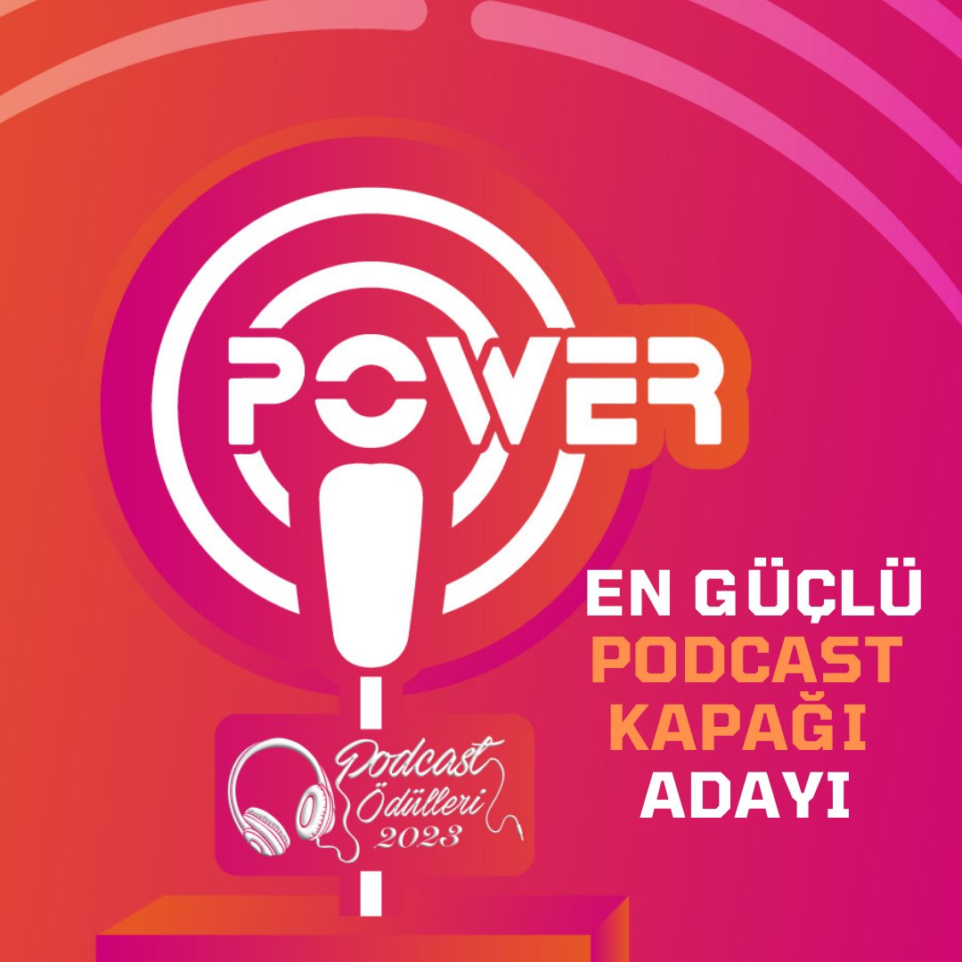 Podcast dizimiz Kıvılcım ile Power Podcast Ödülleri 2023’te üç farklı kategoride aday gösterildik 🎊
✅Yılın En Güçlü Podcast Adayı
✅En Güçlü Kurgu ve Gerçek Suç Podcast Adayı
✅En Güçlü Podcast Kapağı Adayı
Oy vermek isterseniz 🙌: powerapp.com.tr
#powerpodcastödülleri
