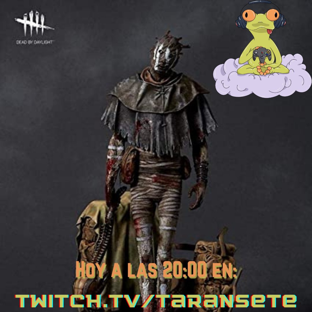 trnvigo's tweet photo. Despues de este parón toca quitarse el oxido y que mejor manera que con nuestro querido DBD, esta tarde a las 20:00 en Twitch. https://t.co/gKMGSxFs6c https://t.co/iN2G5axsyK