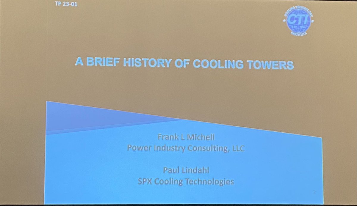 International Cooling Tower tweet media