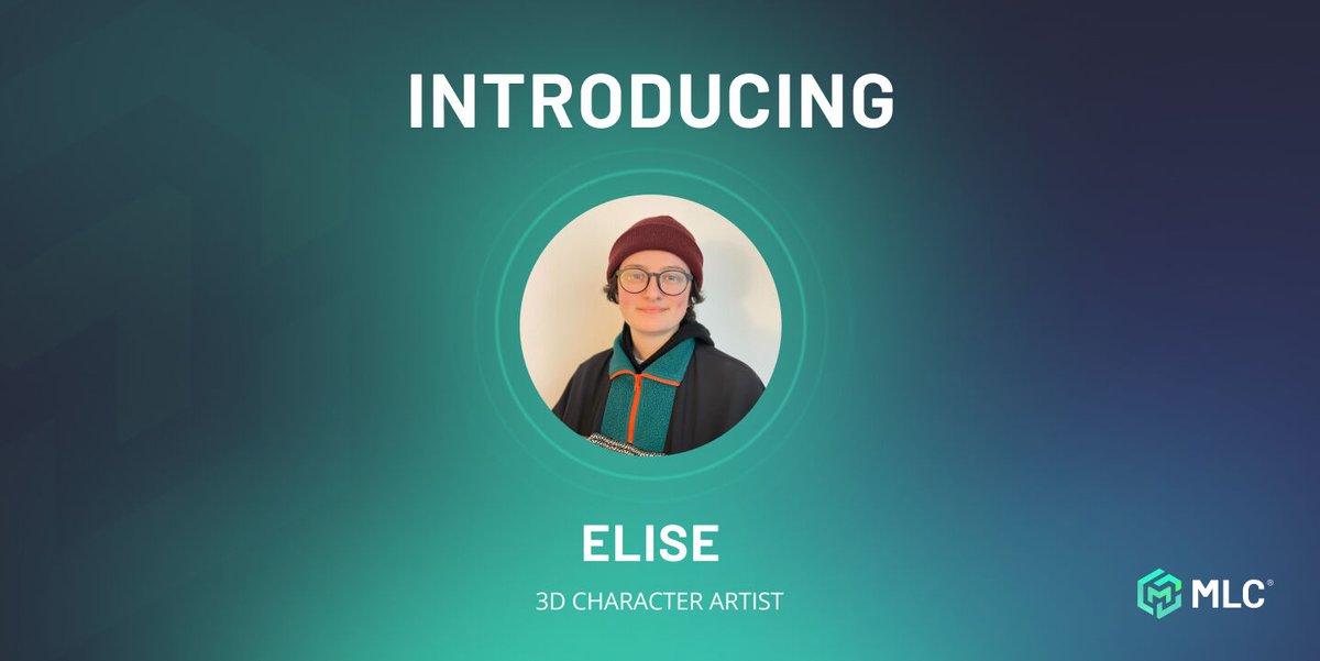 TeamMLCStudio's tweet photo. We're welcoming the amazing Elise to our studio team as a 3D Character Artist! 🎉 

Elise has already produced awesome work for us &amp; we're sure she'll accomplish big things!🔥

#GameDev https://t.co/qJhqmnvwaz