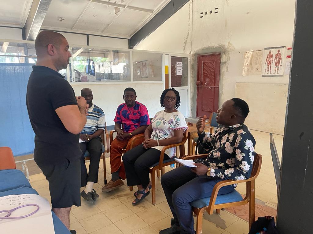 ukznphysio's tweet photo. What a great honour for our @ukznphysio lecturer, Mr Kurt Daniels to be invited by World Physiotherapy to assist in the training of physiotherapy educators and students at Masanga Physiotherapy school in Sierra Leone. Well done Kurt! #proudlyUKZNphysio @UKZNCHS https://t.co/t0i5WcmPaU