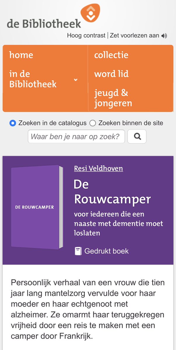 Mijn boek #deRouwcamper te lenen bij de #bieb #besteenbeetjetrots