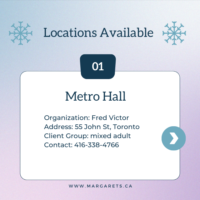 Margarets_TO's tweet photo. Toronto has issued an #extremecoldweatheralert today, January 30, 2023. Warming Centres will open at 7 p.m. tonight. Vulnerable people and those affected by homelessness are welcome. If you're in need of assistance, call 311 or 911 for emergencies. https://t.co/b9B3lufdto