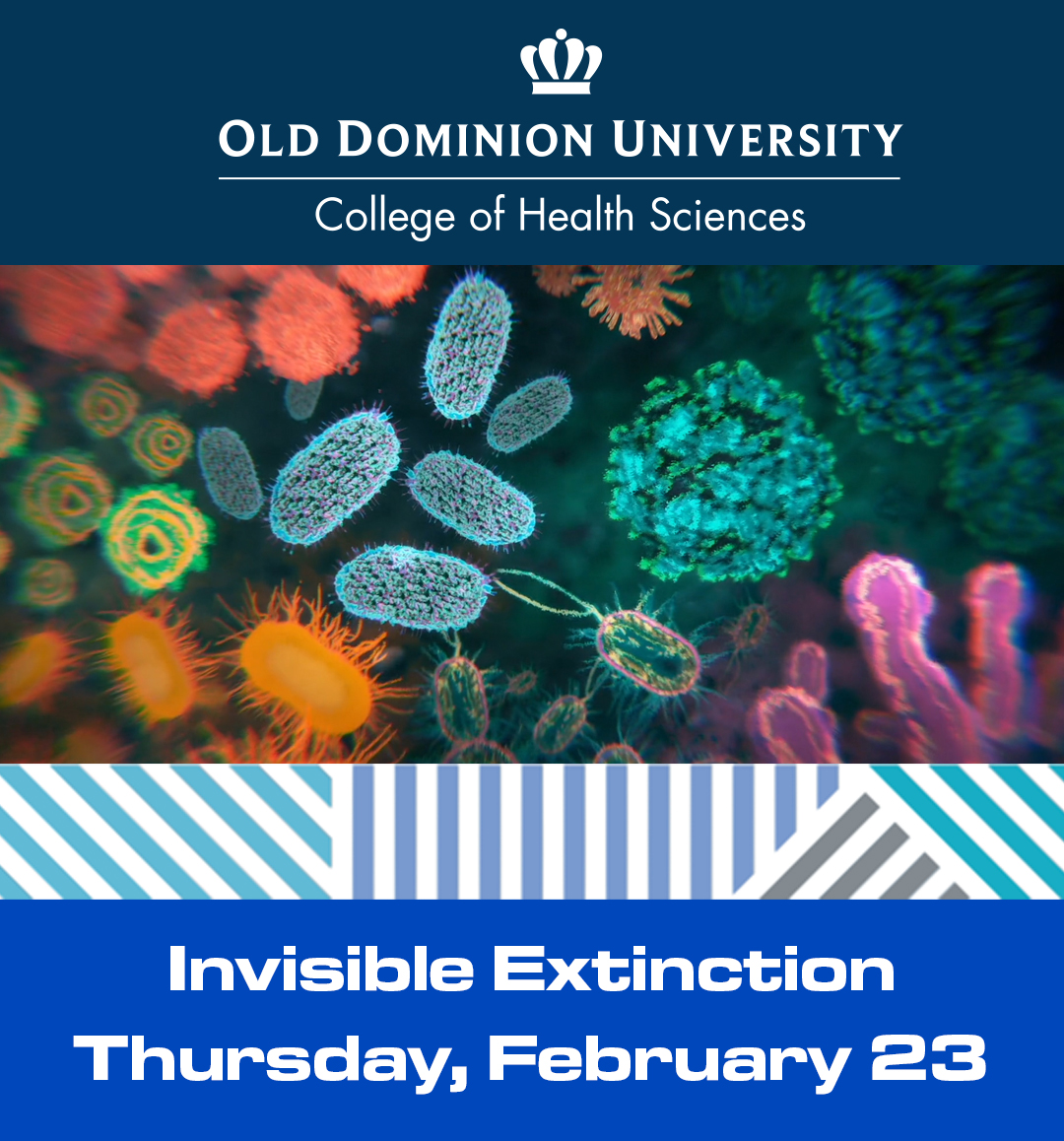 Join us for a film screening of The Invisible Extinction on Thu, Feb 23, at 6pm at the Michael &amp; Kimthanh Lê Digital Theater &amp; Planetarium. Sponsored by the Medical Laboratory Science Student Association; open to the public. View the film's trailer: vimeo.com/703047890