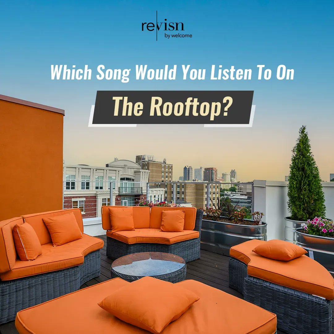 Some places just bring the energy of wanting to sit and listen to our favorite songs for hours. While we're on the topic, tell us about the song you'd listen to here - and we'll tell you ours! 

#Revisn #Vibe #Terrace #Sunset #Vibes #Vibes #Playlist #Luxurystay #Staycation
