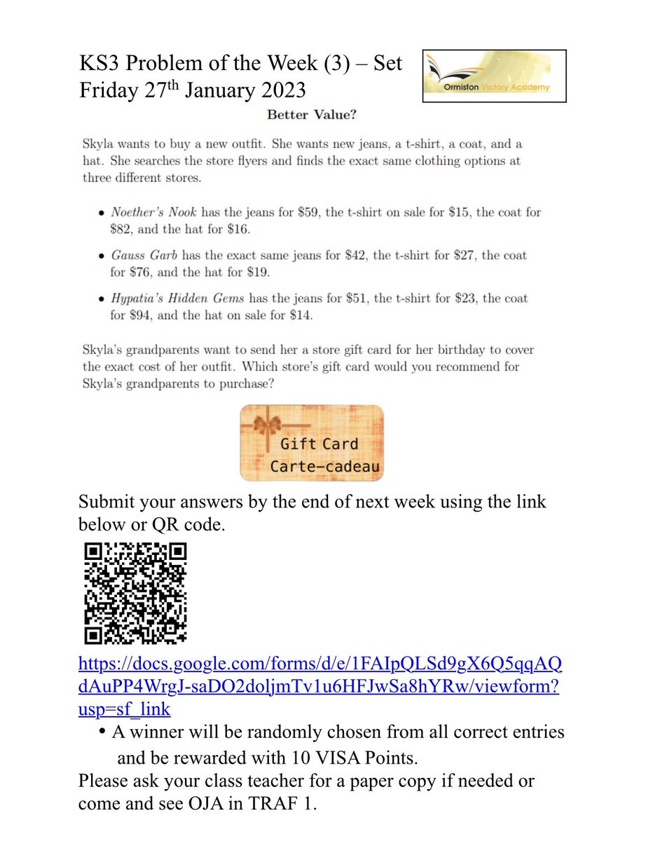 Team Victory Mathematics tweet media