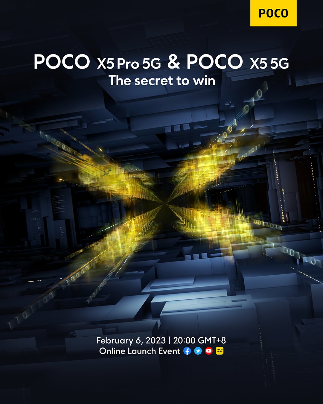 POCO X5 Pro 5G will be launched on February 6th! 