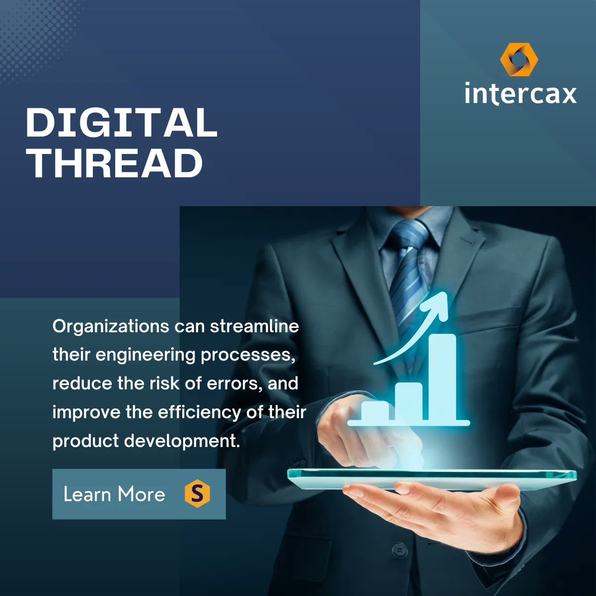 intercax's tweet photo. Embrace #DigitalThread for improved collaboration, reduced costs & increased efficiency. Break down silos & streamline processes with solutions like #Syndeia. Revolutionize your organization's productivity! #Innovation #FutureofCollaboration
Talk to us now at info@intercax.com. https://t.co/WHCkaVoGqi