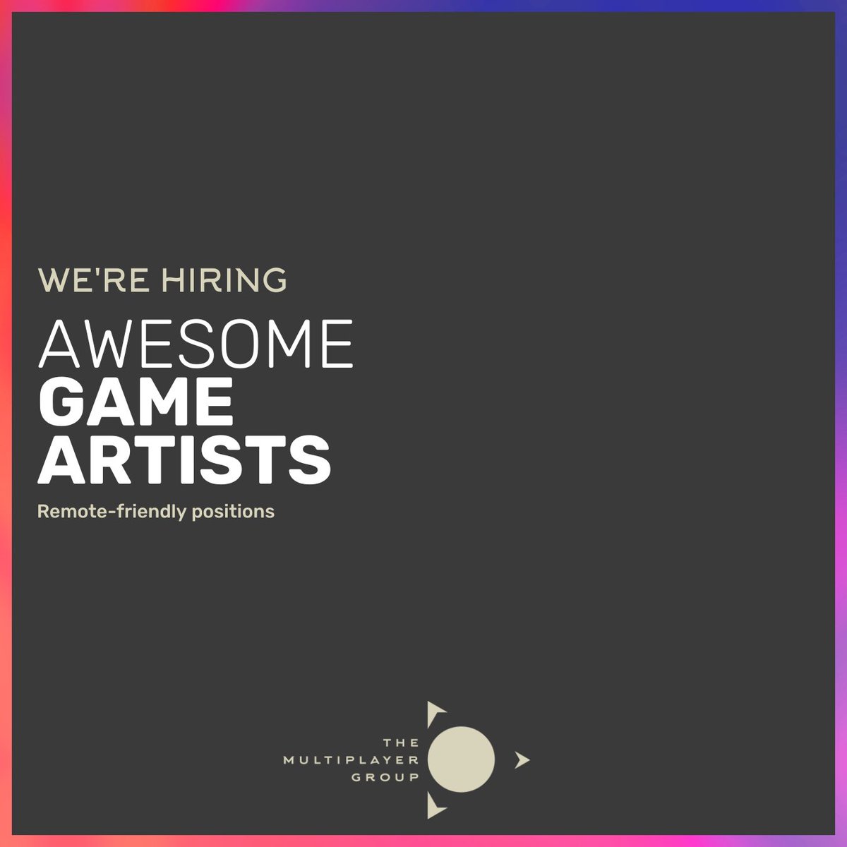 multiplayerdev's tweet photo. We're currently looking for three experienced creatives to join our Art Team 🧑🎨
✨ Lead Game Artist - UK: https://t.co/SeDKvLBpSl
✨ Lead Game Artist - Poland: https://t.co/fMF1V4yIya
✨ Senior Game Artist - UK: https://t.co/Wv9U6C39Zj
#videogameartist #gameart #jobsingaming https://t.co/jmlDSZ9KhO